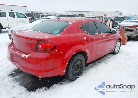2011 Dodge Avenger Express from USA, damaged, VIN 1B3BD4FB3BN585130